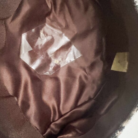 The Quality Cap Made in UK Houndstooth Print Wool Newsboy Cap M - Picture 5 of 8